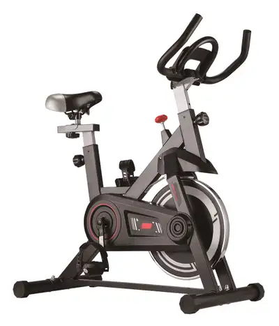 NEW SPIN BIKE INDOOR EXERCISE HOME CYCLING FITNESS JTF612 COMPARE AT $299.95 SALE $159.95 Flywheel S...