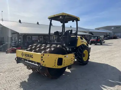 Iron Inventory Inc! 2021 Bomag BW177 PHD-5 Compactor roller powered by Kubota diesel engine. Unit we...