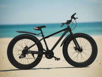 Deviant 26" Shimano Fat Tire Bike – 21-Speed All-Season, View more