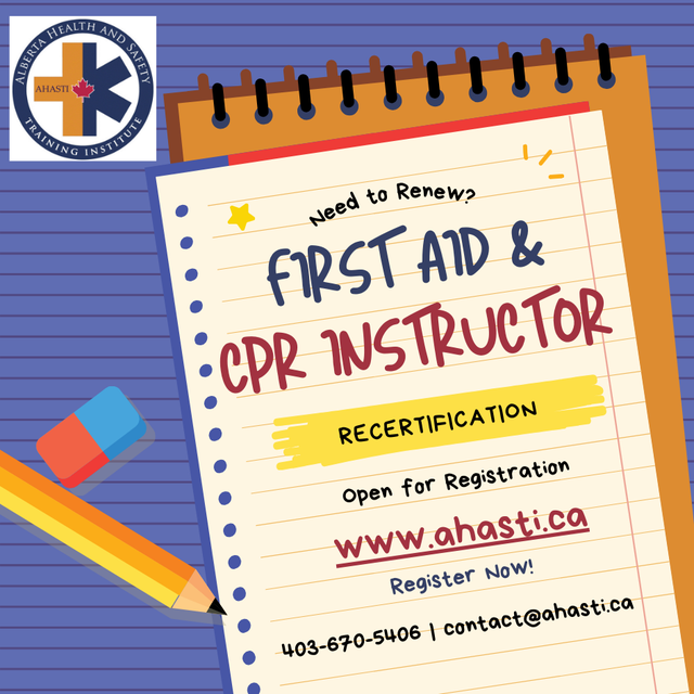 Red Cross Instructor Recertification – Calgary65669451160451120