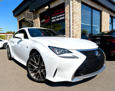 2017 LEXUS RC 300 F-SPORT 2DR CPE 3.5L V6 AWD A L'ETAT NEUF!!! CONDITION SALLE DE MONTRE SEULEMENT 1...