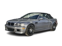 2005 BMW M3 Base 3.2L 6-Cylinder SMPI DOHC 24V 2D Convertible RWD 6-Speed Silver Gray Metallic Rear... (image 2)