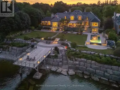 2054 Lakeshore Rd. East is one of Oakville's finest lakefront estates.Situated on 1.6 acres & 166 ft...