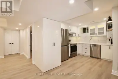 Welcome to this Bright and spacious 900 sq ft, 2-bedroom & 2-bathroom basement apartment for lease i...