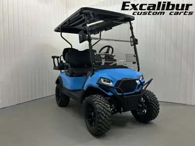 <b>EXCALIBUR EV-X Golf Cart – NEW! Fully Loaded – LITHIUM AC Drive </b> Brand New! Fully Loaded! Exc...