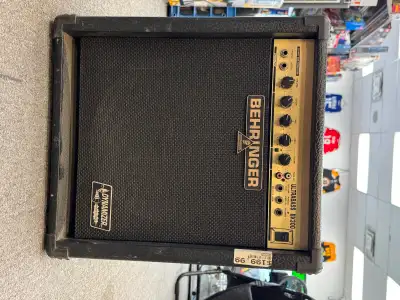 Behringer Ultrabass BX300 Bass Amp 30Watt Solid State Technology 1X10" Speaker Please Call, (905) 82...