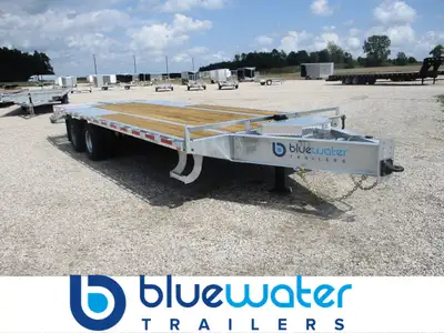 K-Trail Flat Bed Trailers 102in. x 25' starting at $30,090.00 or $601.74/month! The Deck Series is u...