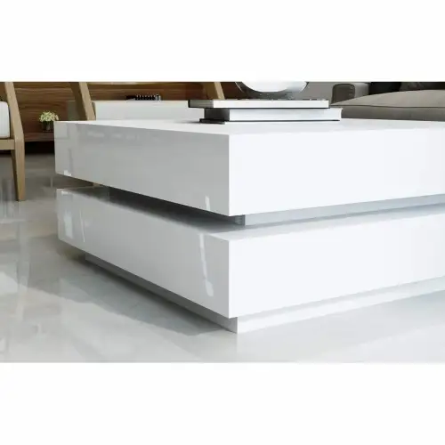 NEW LED HIGH GLOSS COFFEE TABLE in Coffee Tables in Brandon - Image 7