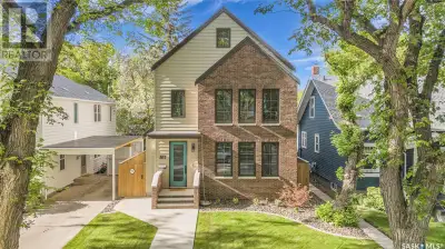 Situated in Nutana, one of the city’s most coveted neighbourhoods, this newly built 2 ½ storey home...