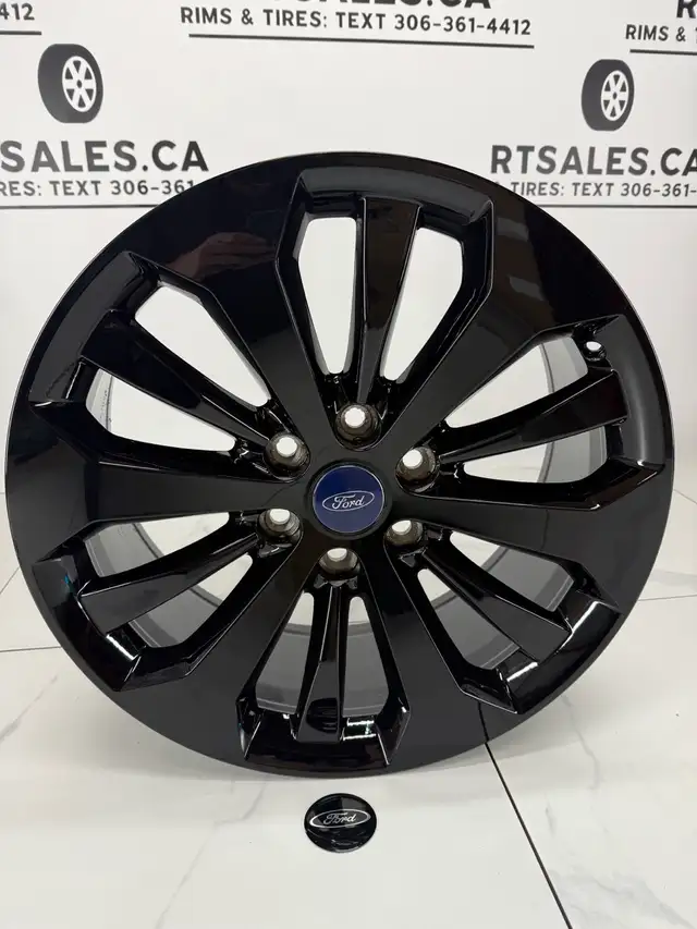 20x8.5 Replica 372 Rims 6x135.  Ford F-150 Lariat in Tires & Rims in Saskatoon - Image 4