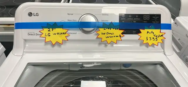 Lg Top Load Washer- Extremely Clean-Fully Tested  Tested in Washers & Dryers in Kitchener / Waterloo - Image 6