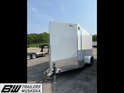 Canadian Made! Aluminum 7'by16' Tandem Axle. Financing available - lease to own for as low as $74/we...