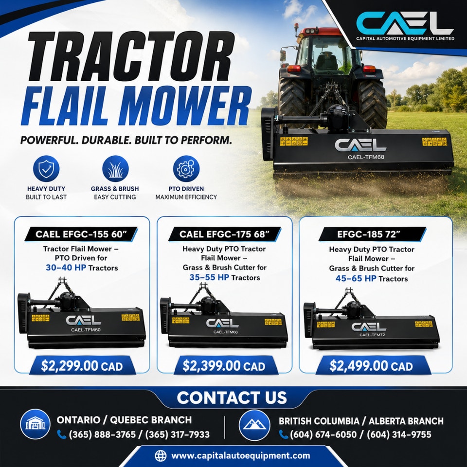 CAEL CAEL Tractor Attachments & Agricultural Equipment | Heavy ...