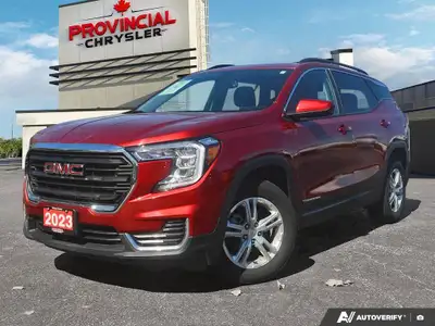 Welcome to Provincial Chrysler. Discover the 2023 GMC Terrain AWD 4dr SLE, a compact SUV that balanc...