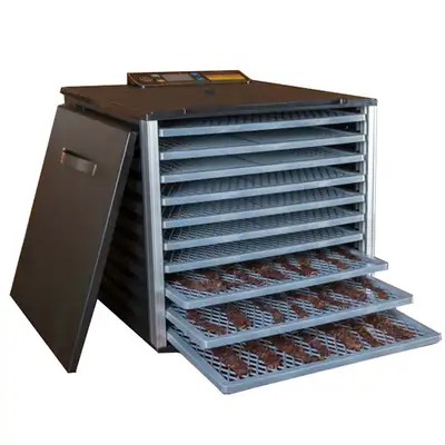 NEW 10 TRAY FOOD DEHYDRATOR WITH TEMPERATURE CONTROL 710722, View more