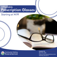 Prescription glasses starting at $14.99