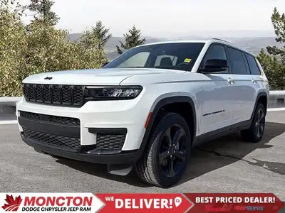 Welcome to Moncton Chrysler Jeep Dodge. 2025 Jeep Grand Cherokee L Altitude Pentastar 3.6L V6 VVT 4W...