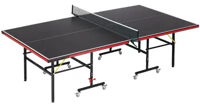 NEW FOLDING TABLE TENNIS TABLE BOARD PING PONG TABLE KBL08T, View more