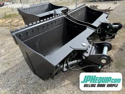 Excavator 200 Series Twist Bucket 80 mm pins WE SHIP DIRECT TO YOU, USA, and Worldwide!! Financing A...