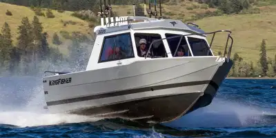 Engine Horsepower: 200 bhp; 149.2 kW Length Overall: 288 in. (7300 mm) Beam: 96 in. (2.4 m) Dry Weig...
