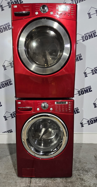 Red Washer & Dryer Set, View more