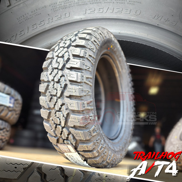NEW!! TRAILHOG A/T4! LT275/65R20 M+S - Other Sizes Available!! in Tires & Rims in Red Deer - Image 4