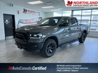 The 2023 Ram 1500 Rebel with the 5.7L HEMI V8 eTorque engine is the perfect blend of off-road capabi...