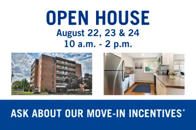 SPACIOUS 1 BEDROOM APARTMENT FOR RENT IN BROCKVILLE! SELECT APARTMENTS FULLY REVITALIZED WITH QUALIT...