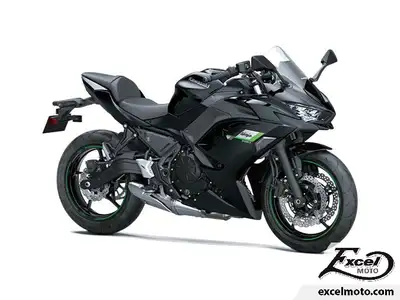 Excel Moto 2025 Kawasaki NINJA 650 2025 Kawasaki NINJA 650 kawasaki NINJA650 noir Offrez-vous la mot...