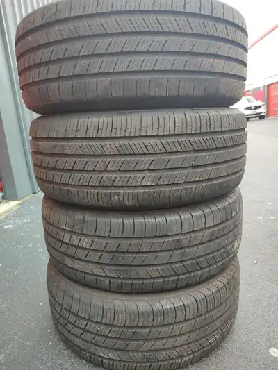 Four Michelin 225/65R17 Summer Tires. Good Tread on the tires. Call only if interested 902-220-4485...