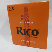 Rico Clarinet Reeds Strength 2.5 Box of 10