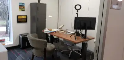 •Fantastic 100 sq. ft. private office on the 2nd floor has just become available! •This private offi...