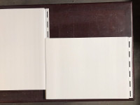 Revêtement de plastique blanc en PVC (planche)