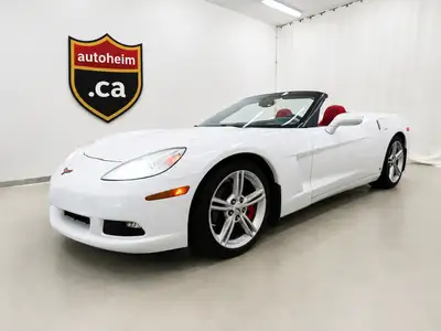 Découvrez la voiture de vos rêves! Cette magnifique Corvette blanche 2008 n'est pas qu'une voiture,...