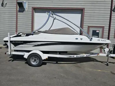 WAKEBOARD TOWER FIBERGLASS LINER WITH SNAP IN CARPET SINGLE AXLE TRAILER ...