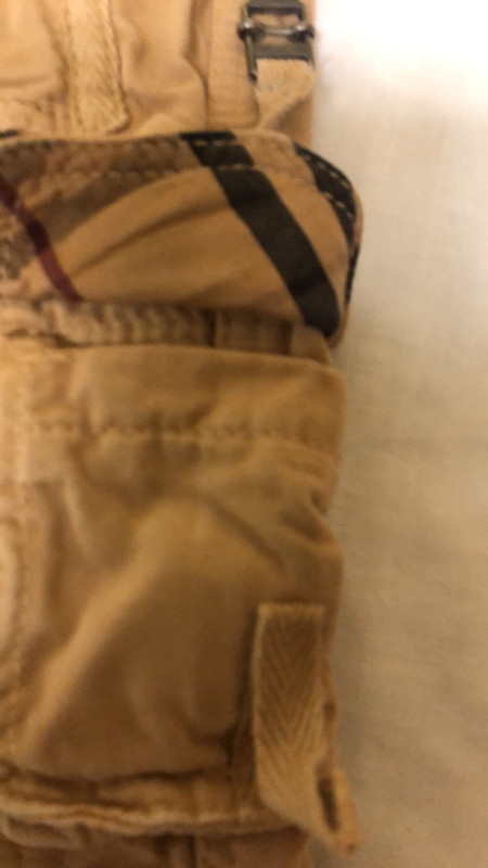 BURBERRY BOY’s CARGO PANTS. GENUINE PURCHASED IN NEW YORK in Clothing - 12-18 Months in City of Toronto - Image 2