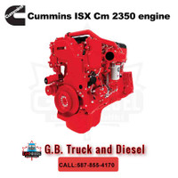 ISX Cm 2350 engine Rebuilt | Rebuilt ISX 2350 engine