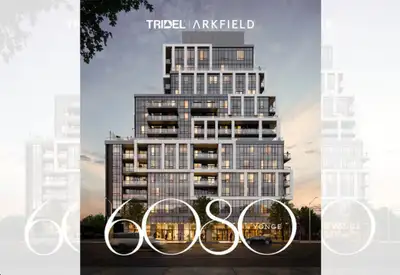 6080 Yonge Condos is a New Condo development by Tridel located at Newton Dr & Yonge St, Toronto. Pre...