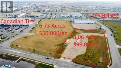 Don’t miss this! This 3.06 acre CORNER PARCEL provides direct access to 118 Street and 104 ave. It i...