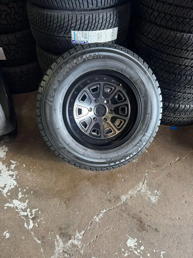Four New 17″6x135 Mayhem Flat Iron Wheels w/ 265/70R17 Yokohama in Tires & Rims in Oakville / Halton Region - Image 11