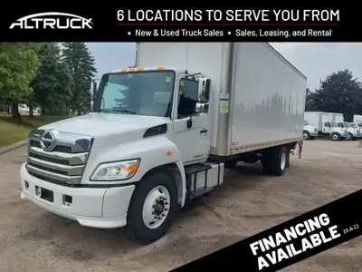 2023 Hino L7 26ft Van Body Only 136,500 km Cummins B6.7 Lift Gate Hydraulic Brakes stock #15190 Plea...