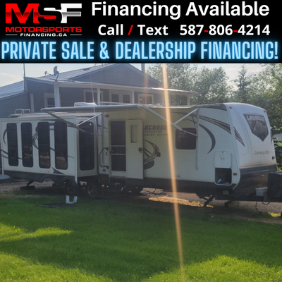 Welcome to Motorsports Financing - Kelowna! 2015 Forest river Lacross Engine: 1000