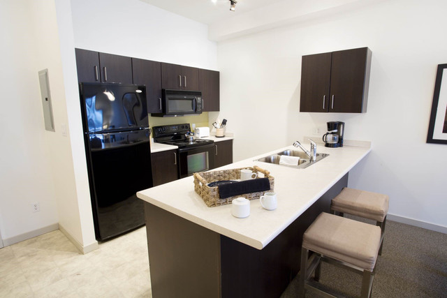 FREE WIFI - CABLE - HEAT - One Bedroom Suites UnFurnished $1500 in Long Term Rentals in Fort McMurray - Image 2