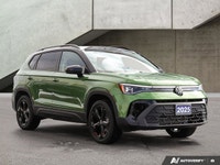 2025 Volkswagen Taos Comfortline Black Edition! Low KM'S, One Owner, No Accidents. Bright Moss Green... (image 6)