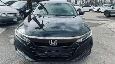2019 HONDA ACCORD SPORT, FWD, 5 DOORS, VERY WELL MAINTAINED, TWO OWNERS IN HISTORY ONLY, NO ACCIDENT...