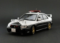 1/18 DIECAST AUTOART SUBARU WRX STI JAPANESE POLICE CAR NEW!