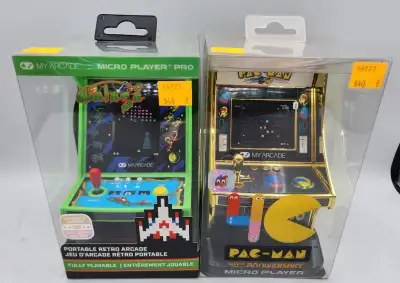 Brand New My Arcade Micro Player: Pac-man & Galaga *2 Available* ***SEVERAL ITEMS LISTED BELOW -- Pl...