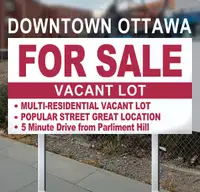 › Downtown Ottawa Vacant Land