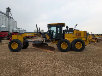 LOW HOUR 2012 John Deere 872G AWD Motor Grader with Ripper Engine HRS: 6,512 Air Ride Seat Diff Lock...