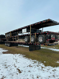 2024 Doepker Tri-Axle Flat Deck/Highboy For Sale/Rent